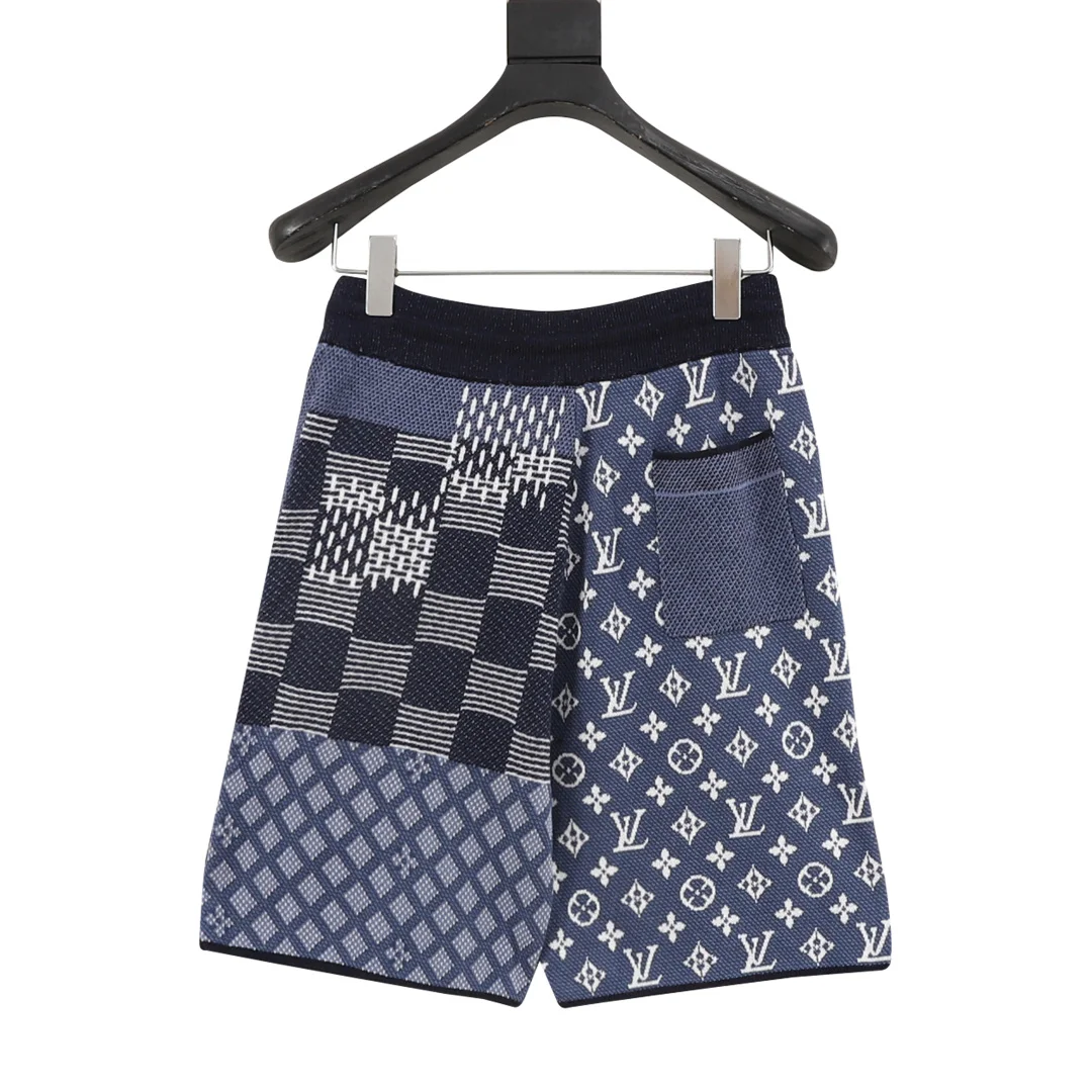 LV Trousers & Shorts Knit (Blue-White) XS-L 160202606040396_89 - Image 2