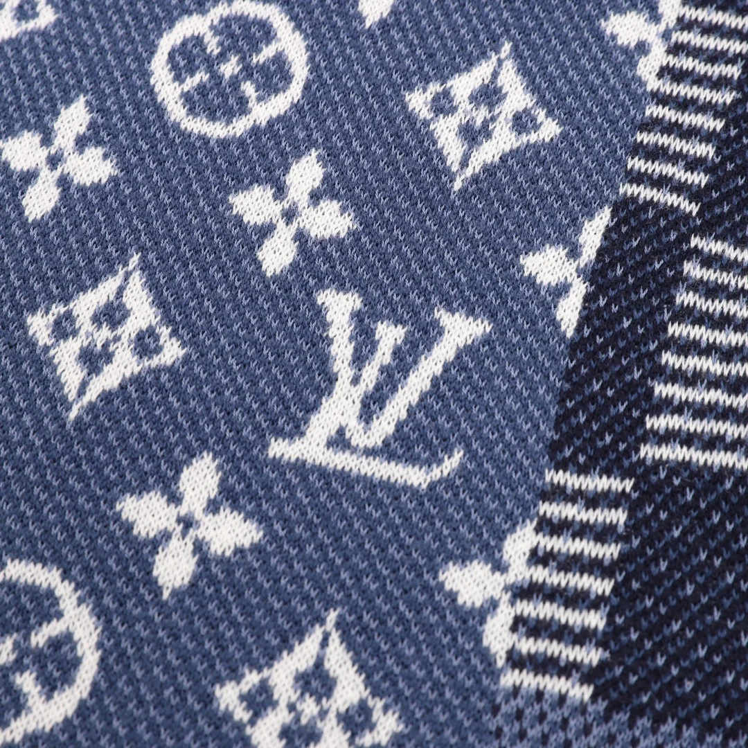LV Trousers & Shorts Knit (Blue-White) XS-L 160202606040396_89 - Image 4