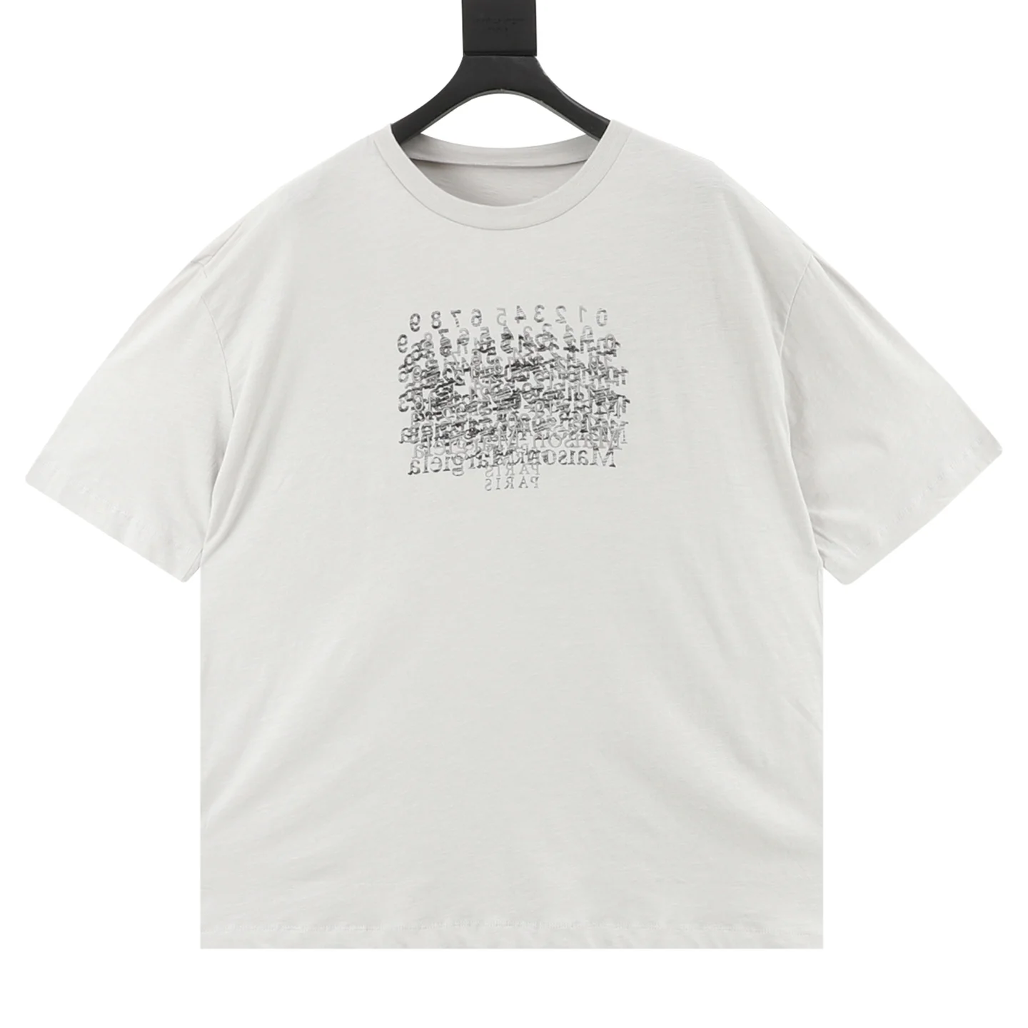 MAISON MARGIELA T-shirts & Vests Cotton (White-Black) S-XL 120202606040221_79