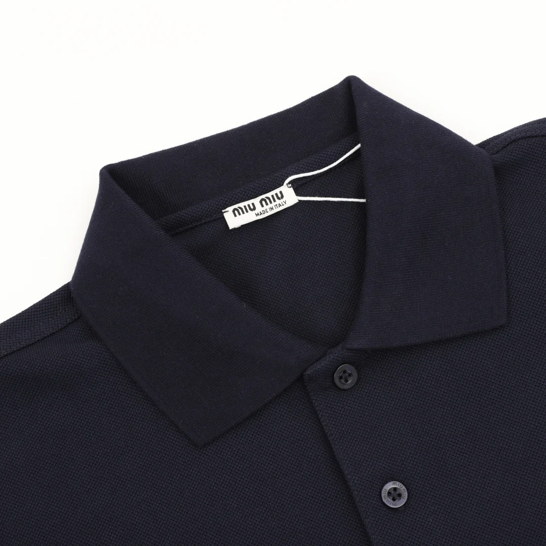 MIU MIU T-shirts & Vests Cotton (Navy) M-XXL 140202606040745_89 - Image 3