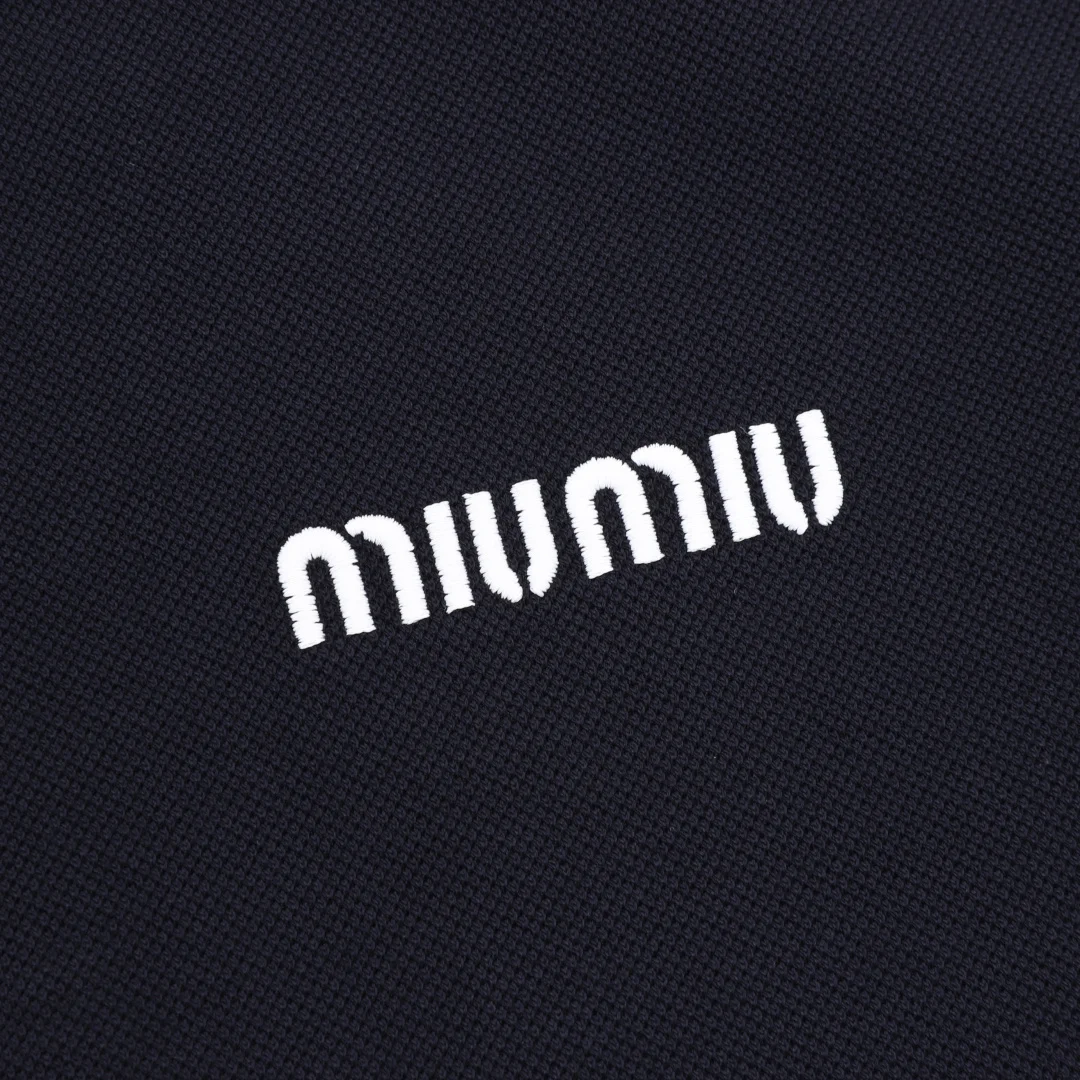 MIU MIU T-shirts & Vests Cotton (Navy) M-XXL 140202606040745_89 - Image 4