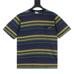MIU MIU T-shirts & Vests Cotton (Navy-Yellow-Green) S-XL 130202606040373_89