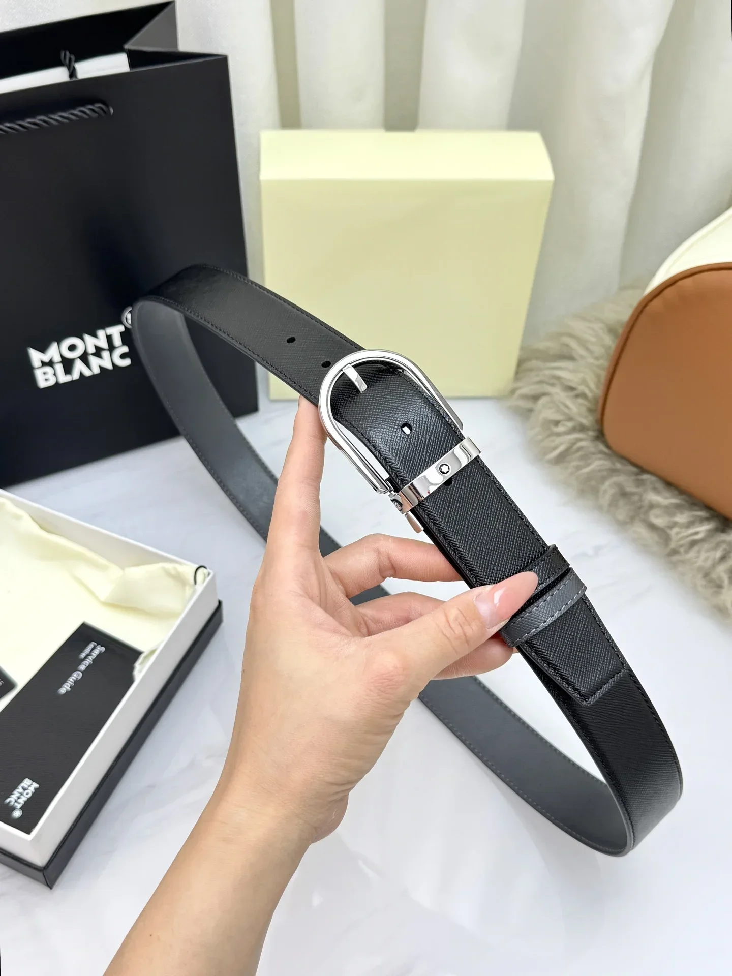 MONTBLANC Belts Unisex 170202606030143_79 - Image 6