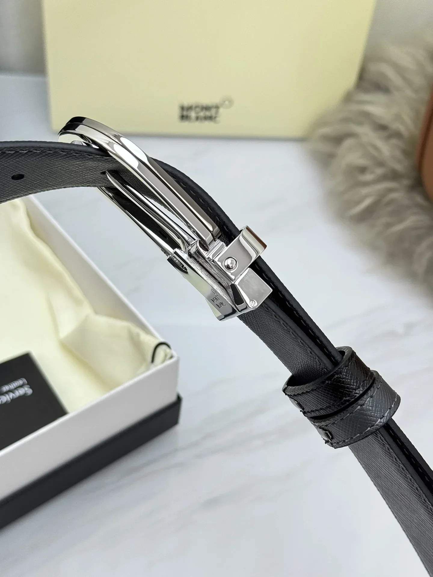 MONTBLANC Belts Unisex 170202606030143_79 - Image 7