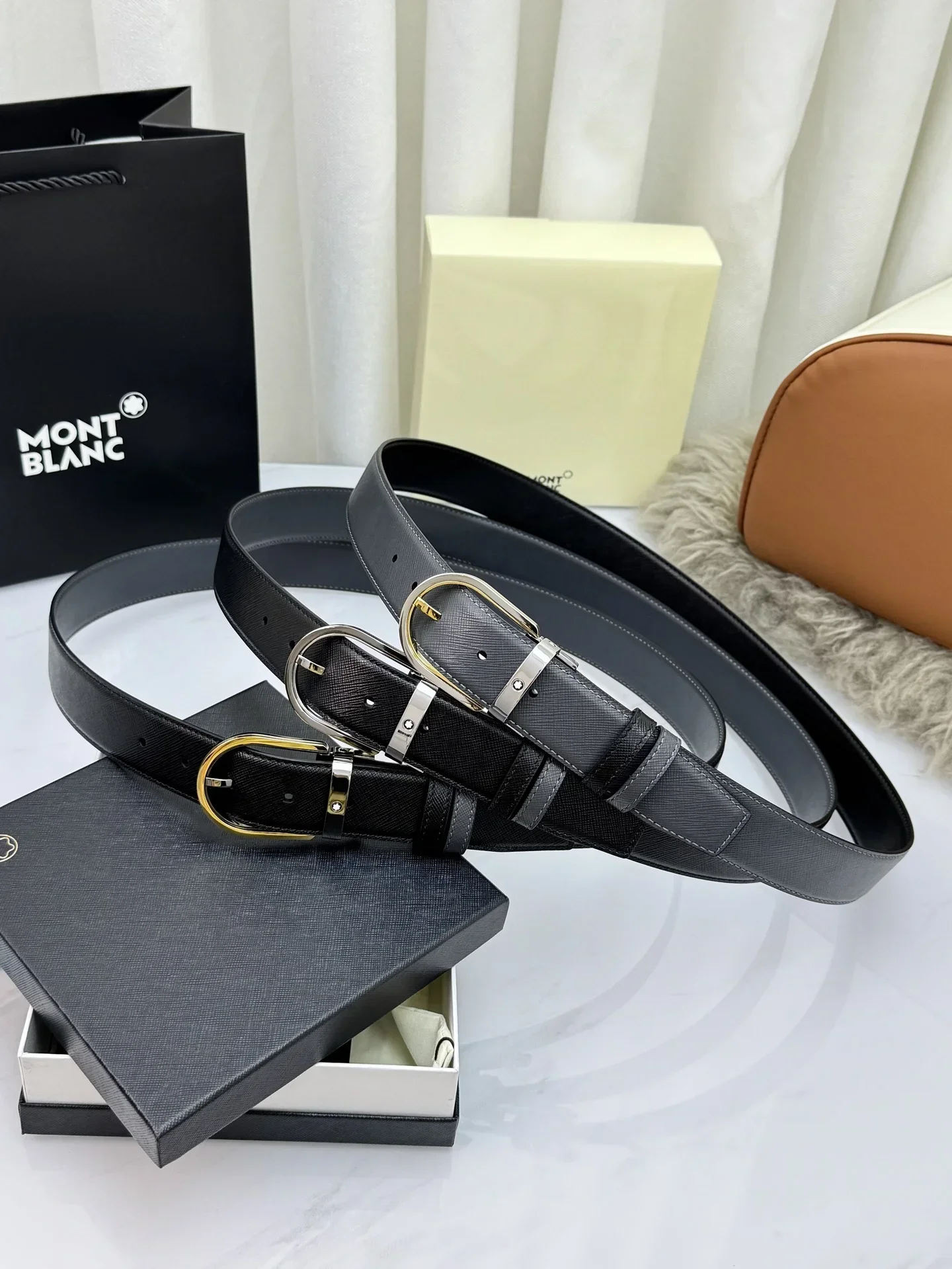 MONTBLANC Belts Unisex 170202606030143_79 - Image 9