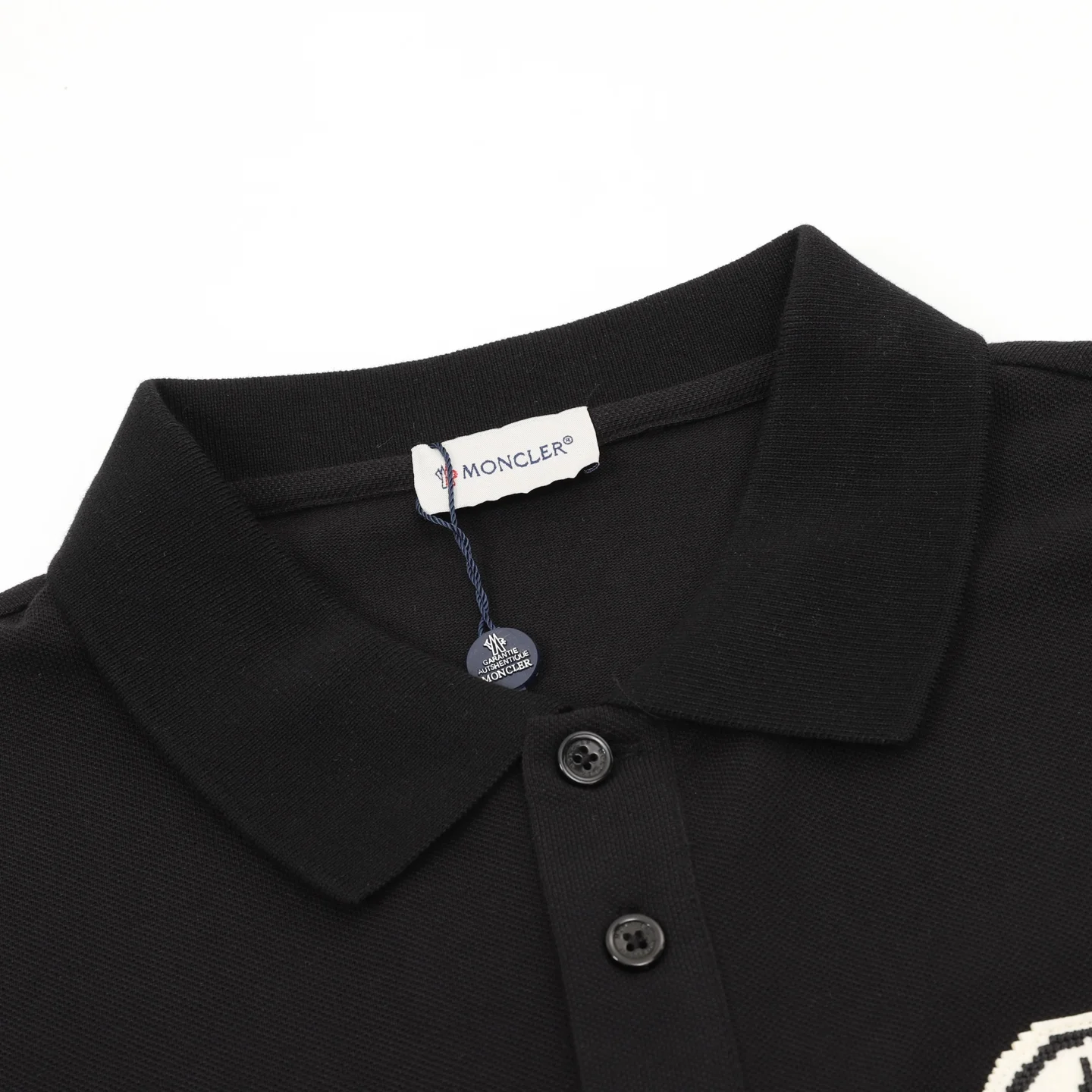 MONCLER Shirts & Polos Cotton (Black) S-XL 140202606040384_89 - Image 3
