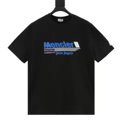 MONCLER T-shirts & Vests Cotton (Black-Blue-White) S-XL 120202606040556_79
