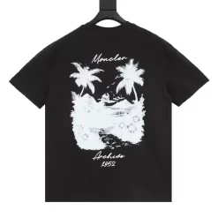 Alternative view of MONCLER T-shirts & Vests Cotton (Black-White) S-XL 120202606040085_79