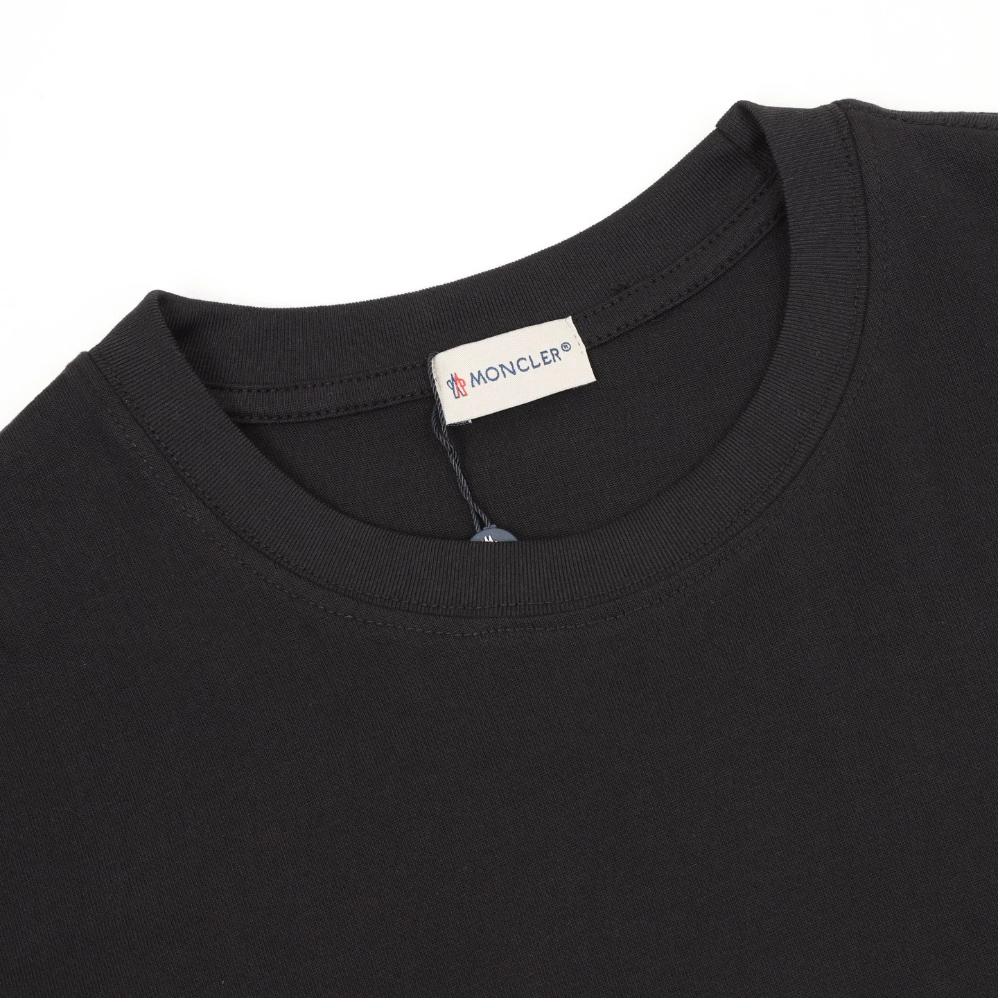 MONCLER T-shirts & Vests Cotton (Black-White) S-XL 120202606040357_79 - Image 3