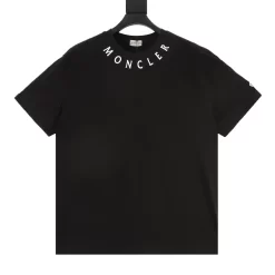 MONCLER T-shirts & Vests Cotton (Black-White) S-XL 120202606040703_79