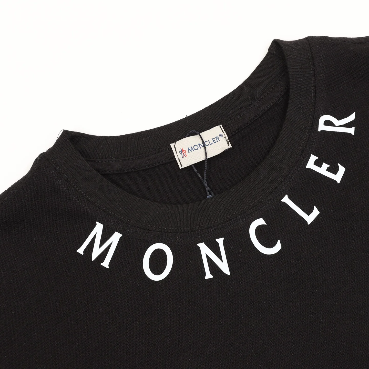 MONCLER T-shirts & Vests Cotton (Black-White) S-XL 120202606040703_79 - Image 3