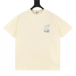 MONCLER T-shirts & Vests Cotton (Cream-Blue) S-XL 120202606040084_79