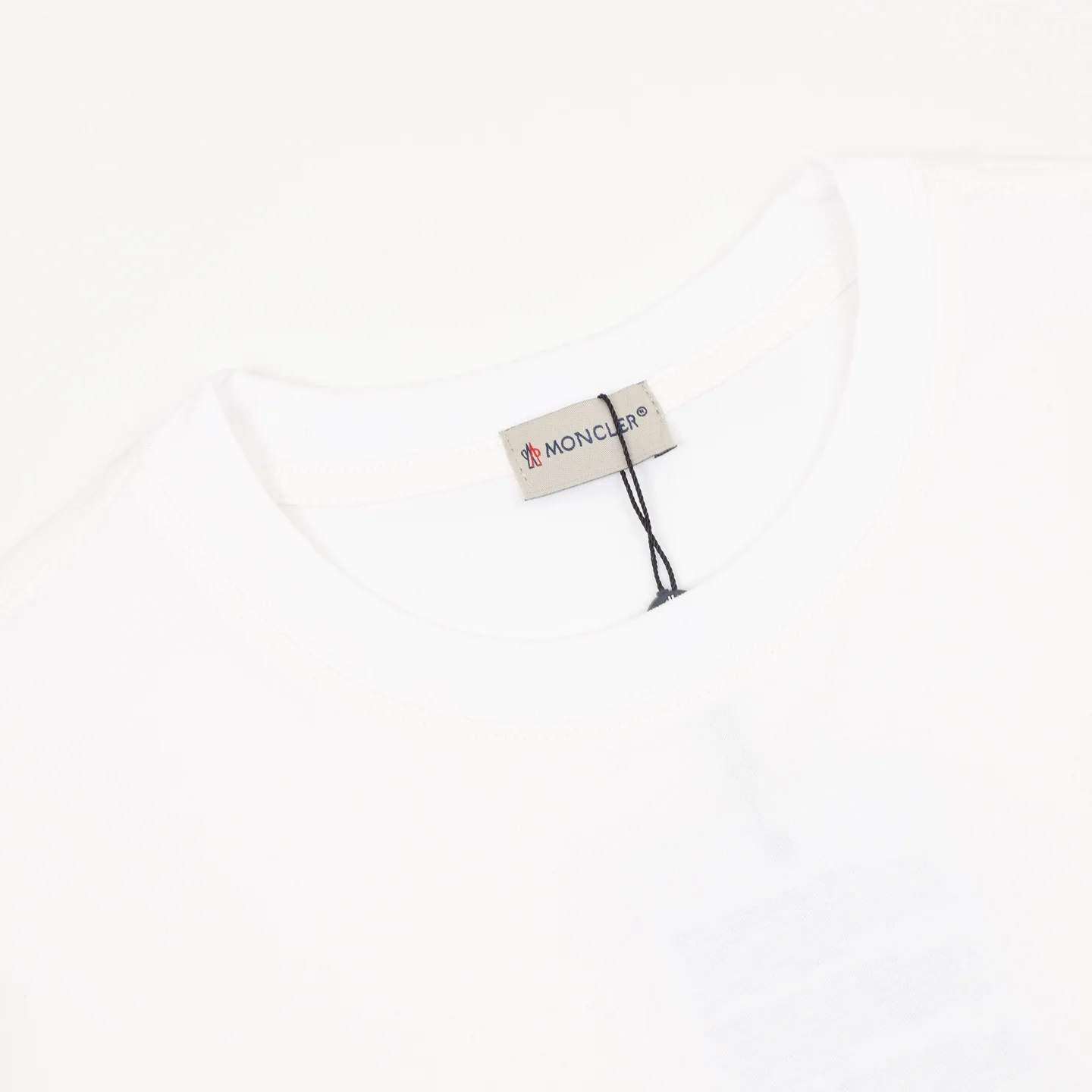 MONCLER T-shirts & Vests Cotton (White) S-XL 120202606040356_79 - Image 3