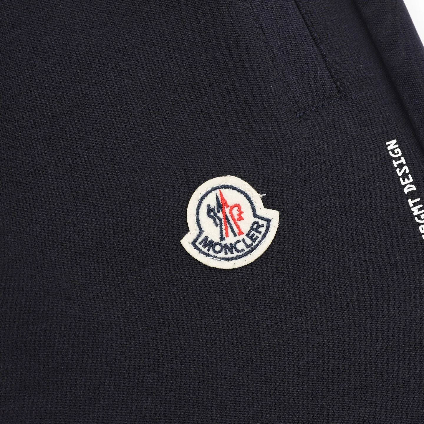 MONCLER Trousers & Shorts Cotton (Black) XS-L 140202606040358_89 - Image 4