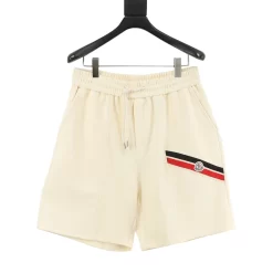 MONCLER Trousers & Shorts Cotton (Cream-Black-Red) S-XL 140202606040544_89