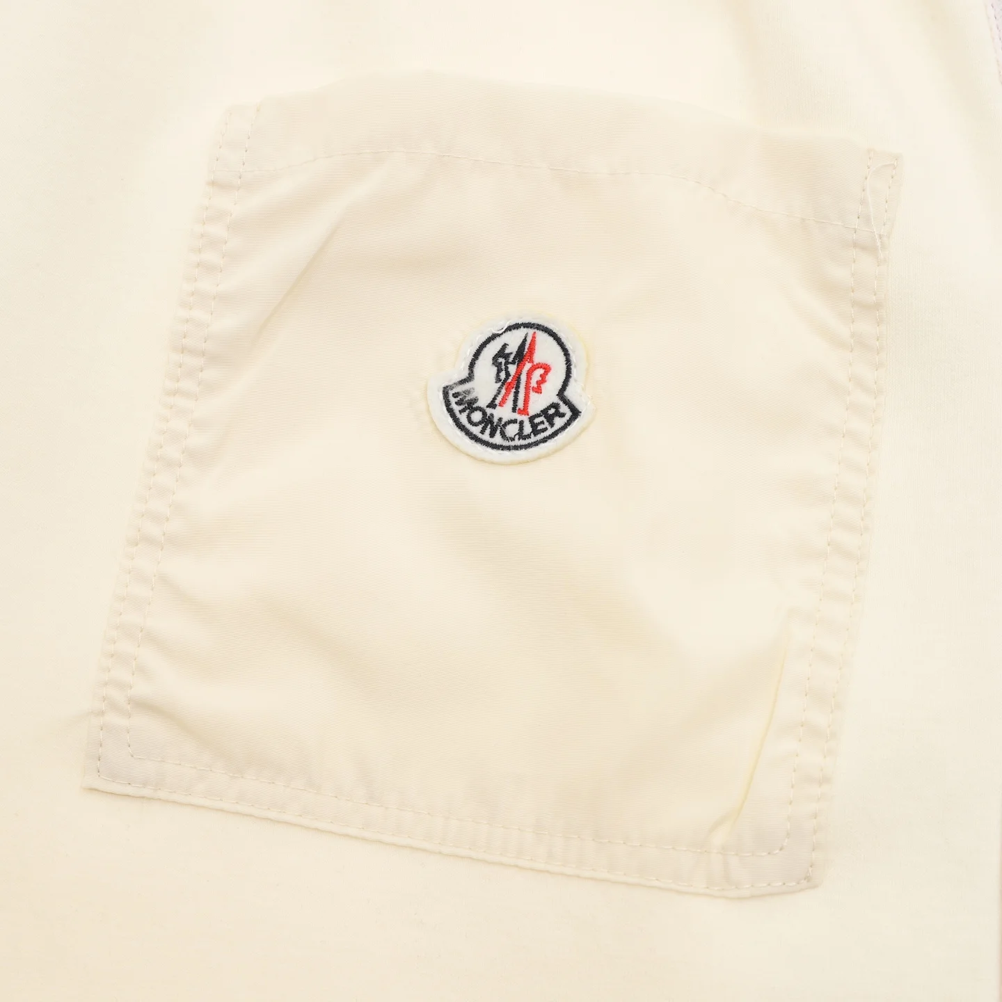 MONCLER Trousers & Shorts Cotton (Cream-Red-Blue) XS-L 140202606040620_89 - Image 6