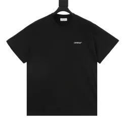 Alternative view of OFF-WHITE T-shirts & Vests Cotton (Black-Silver) XS-L 140202606040690_89
