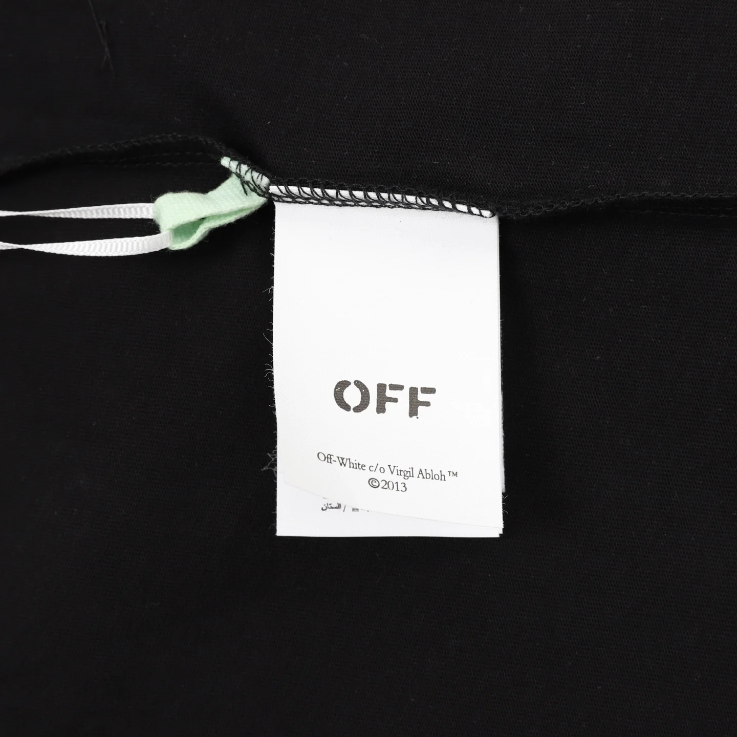 OFF-WHITE T-shirts & Vests Cotton (Black) XS-L 140202606040466_89 - Image 9