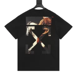 Alternative view of OFF-WHITE T-shirts & Vests Cotton (Black) XS-L 140202606040689_89