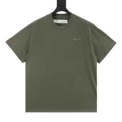 OFF-WHITE T-shirts & Vests Cotton (Green) XS-L 140202606040691_89