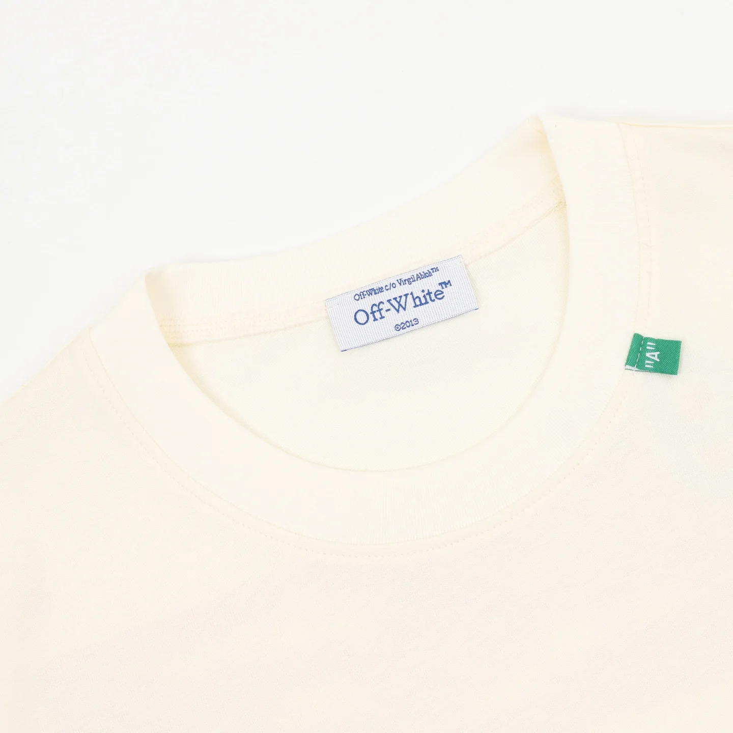 OFF-WHITE T-shirts & Vests Cotton (White) XS-L 140202606040465_89 - Image 3