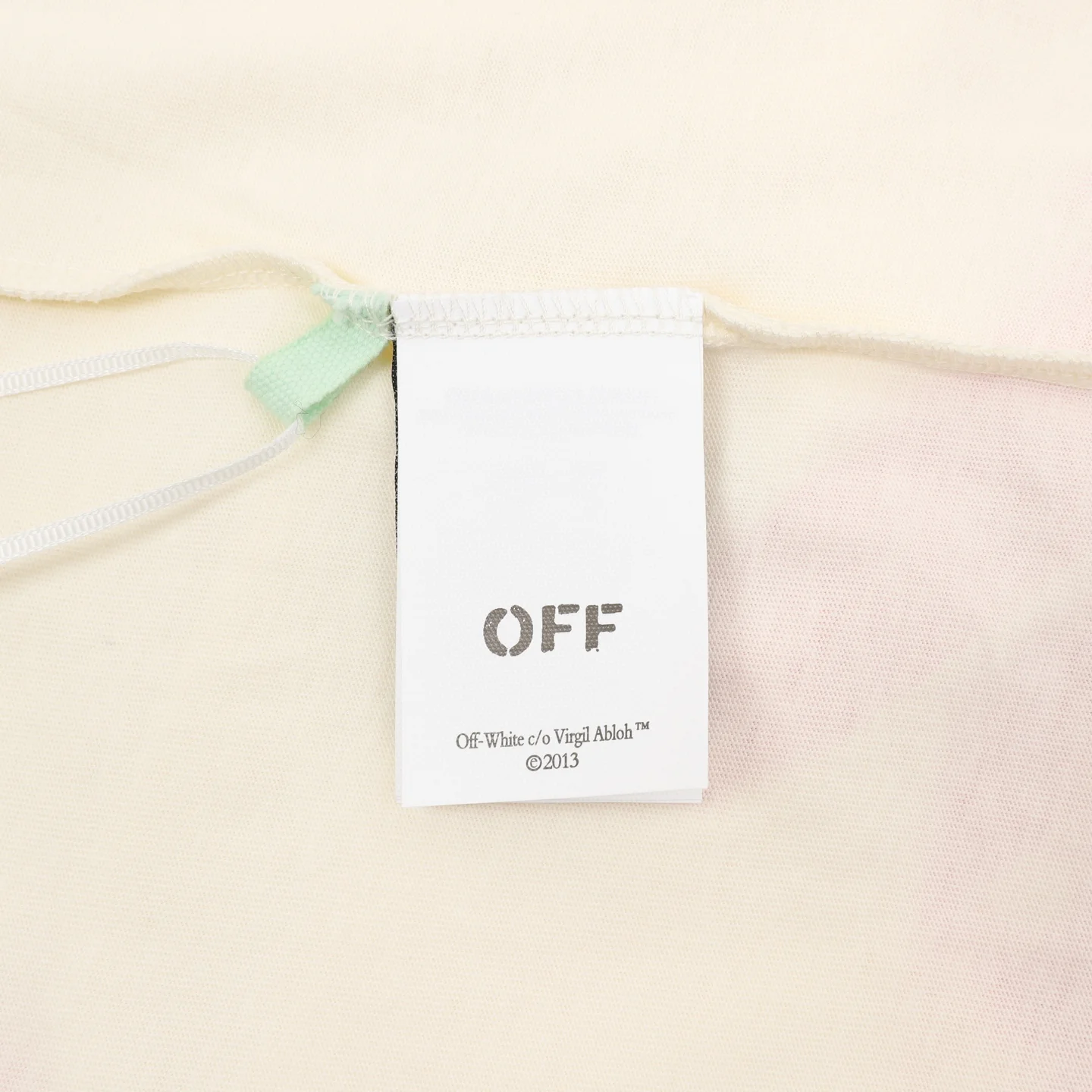 OFF-WHITE T-shirts & Vests Cotton (White) XS-L 140202606040465_89 - Image 9