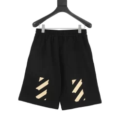 Alternative view of OFF-WHITE Trousers & Shorts Cotton (Black-White-Beige) XS-L 140202606040623_89