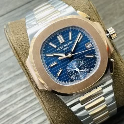 Alternative view of PATEK PHILIPPE Nautilus Automatic 57121A-001 (Blue Dial) 40mm 3K 2450202606040006_769