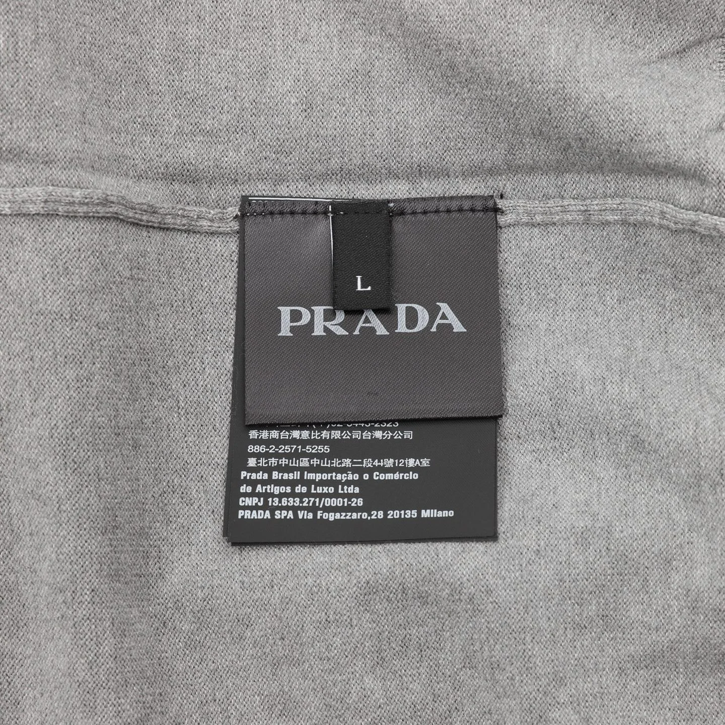 PRADA Shirts & Polos Cotton (Grey) M-XXL 180202606040470_99 - Image 9
