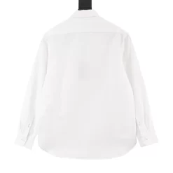Alternative view of PRADA Shirts & Polos Cotton (White) 46-52 260202606040220_129