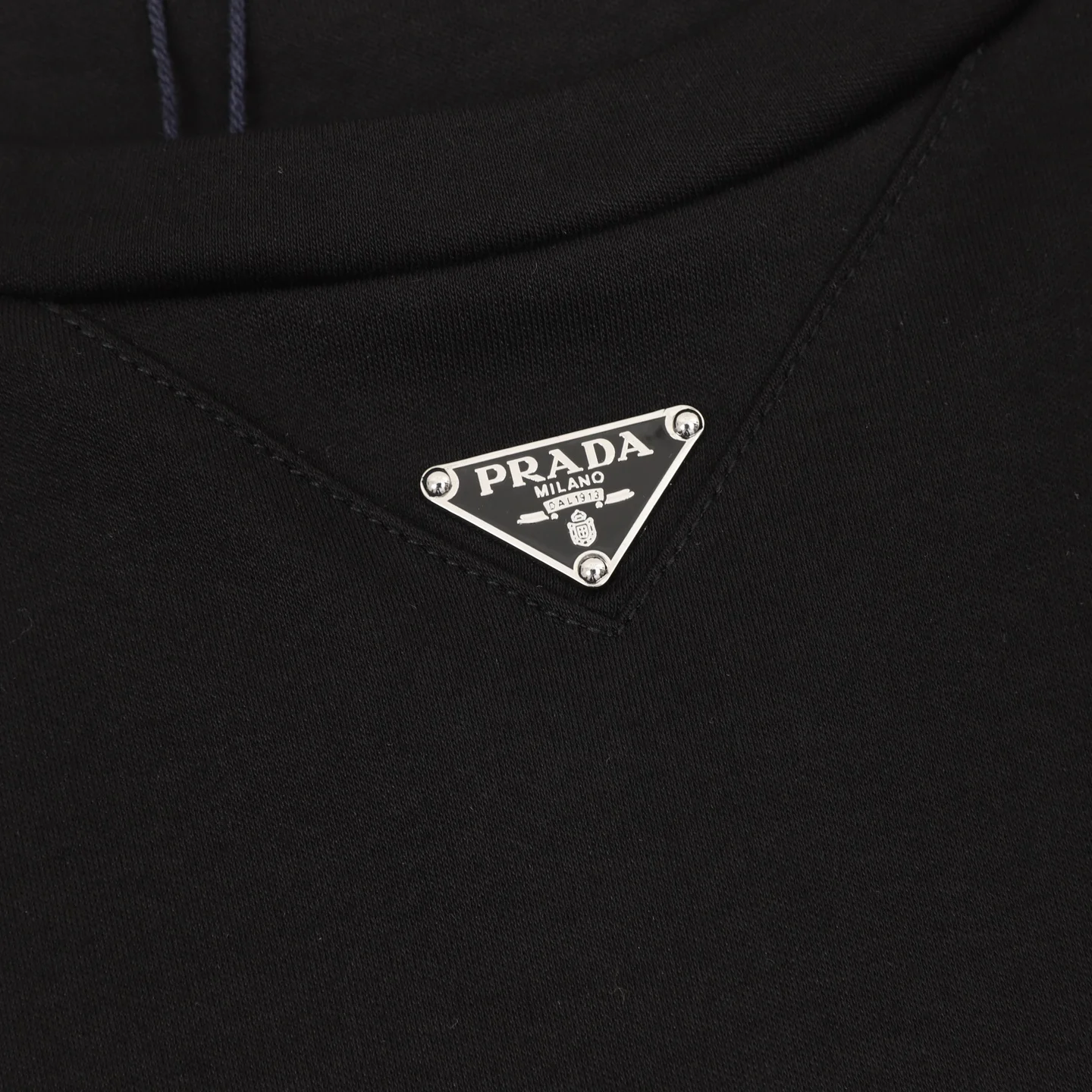 PRADA T-shirts & Vests Cotton (Black) S-XL 120202606040325_79 - Image 4