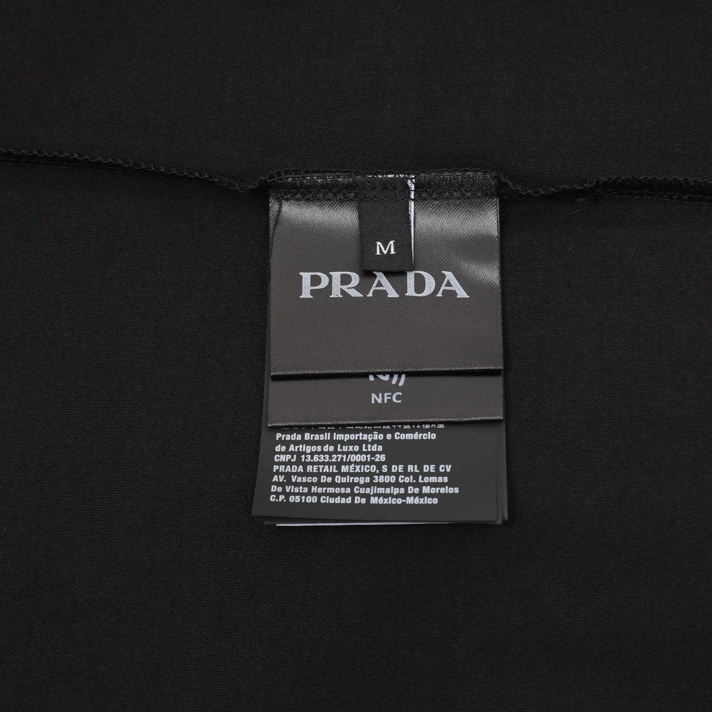 PRADA T-shirts & Vests Cotton (Black) S-XL 120202606040325_79 - Image 9