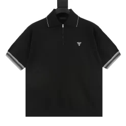 PRADA T-shirts & Vests Cotton (Black-White-Grey) 46-52 180202606040693_99