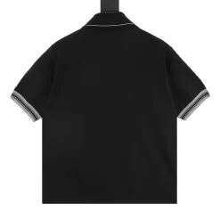 Alternative view of PRADA T-shirts & Vests Cotton (Black-White-Grey) 46-52 180202606040693_99