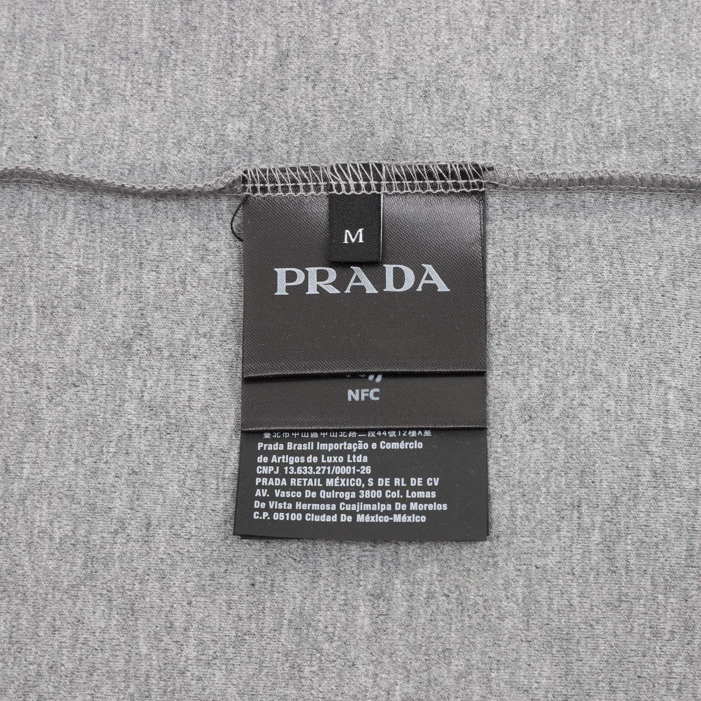 PRADA T-shirts & Vests Cotton (Grey) S-XL 120202606040324_79 - Image 9
