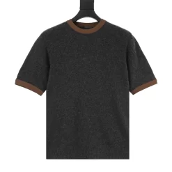 PRADA T-shirts & Vests Wool (Dark Gray-Brown) 48-54 150202606040374_89