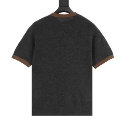 Alternative view of PRADA T-shirts & Vests Wool (Dark Gray-Brown) 48-54 150202606040374_89