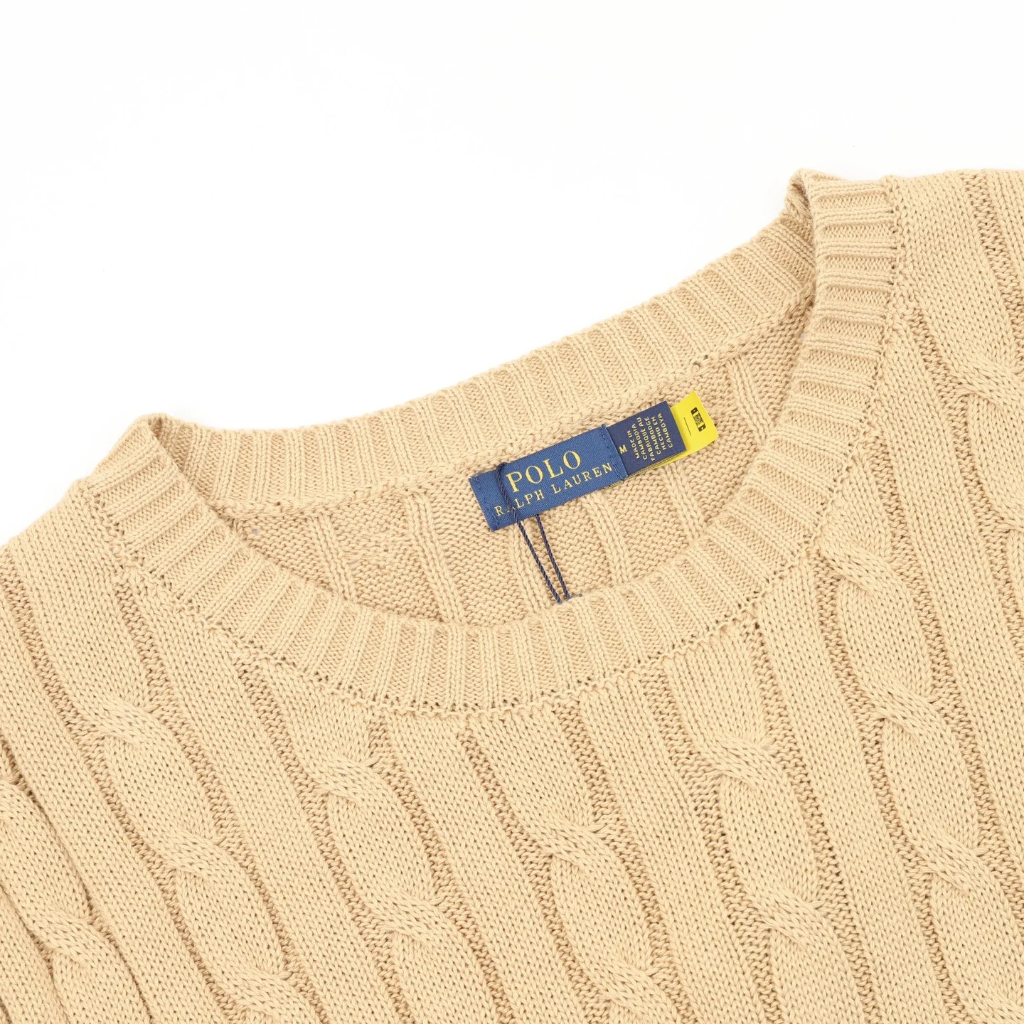 RALPH LAUREN Sweaters & Knitwear Cotton (Beige) S-XL 150202606040267_89 - Image 3