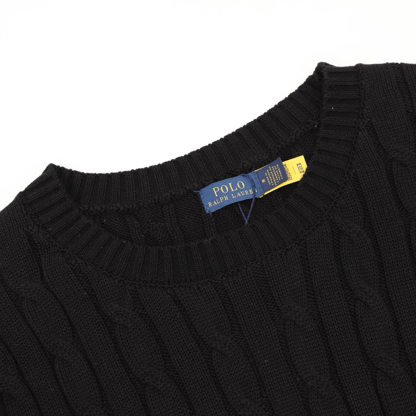 RALPH LAUREN Sweaters & Knitwear Knit (Black-Red) S-XL 150202606040271_89 - Image 3
