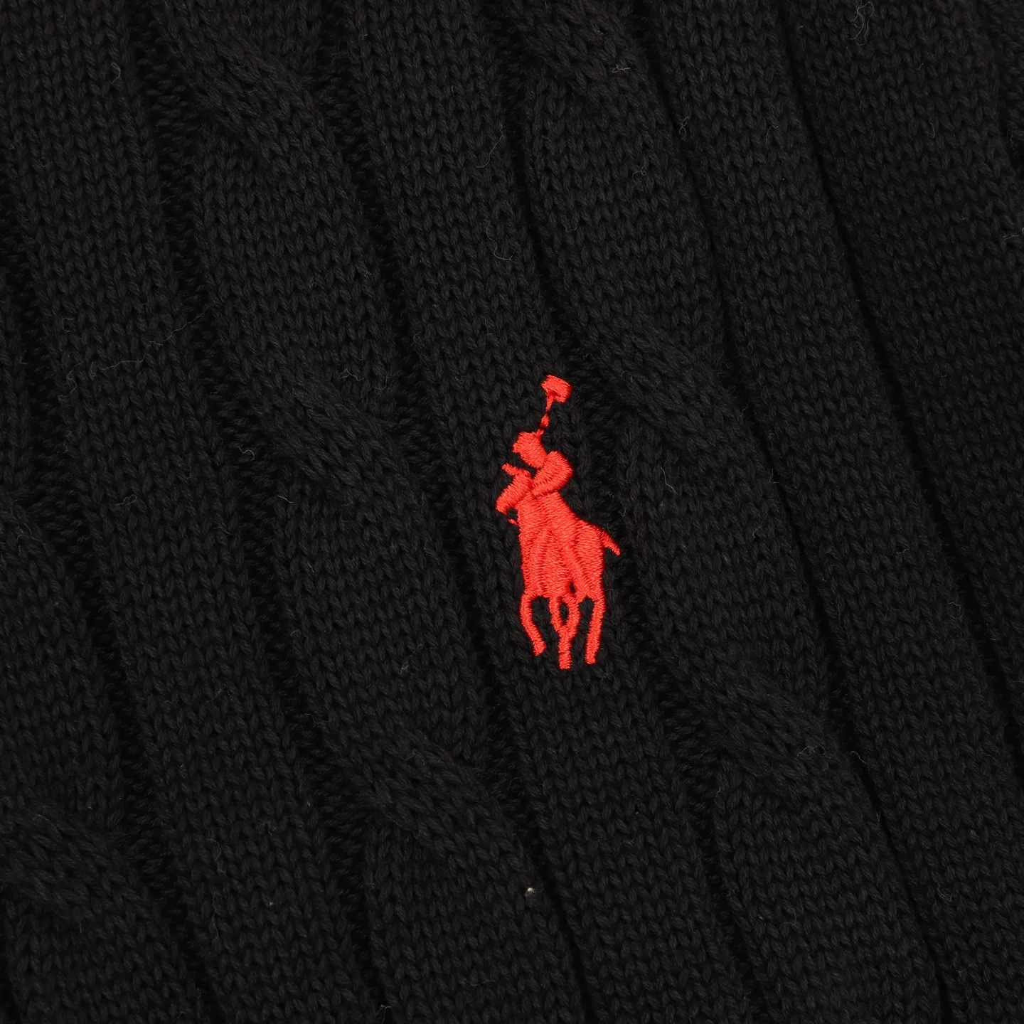 RALPH LAUREN Sweaters & Knitwear Knit (Black-Red) S-XL 150202606040271_89 - Image 4