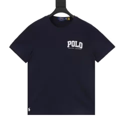 RALPH LAUREN T-shirts & Vests Cotton (Navy-White) S-XXL 100202606040117_79