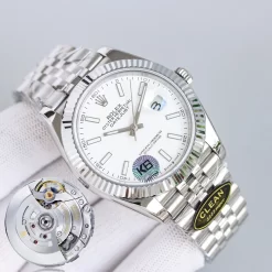 ROLEX Datejust Automatic (White-Silver-Green-Black-Blue-Grey Dial) 40mm CLEAN 1300202606040034_439