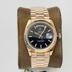 Alternative view of ROLEX Day-date Automatic 3255 (Black Dial) 40mm 1900202606040407_609