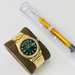 ROLEX Day-date Automatic 3255 (Green Dial) 40mm 2000202606040408_639