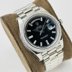 Alternative view of ROLEX Day-date Automatic (Black Dial) 40mm 1850202606040113_589