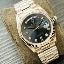 Alternative view of ROLEX Day-date Automatic (Black Dial) 40mm 1900202606040007_609
