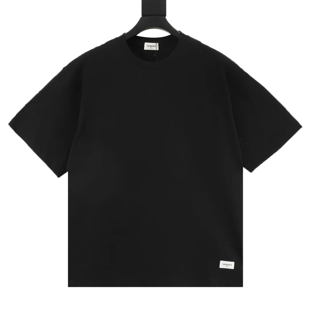 SAINT LAURENT T-shirts & Vests Cotton (Black) S-XL 110202606040766_79