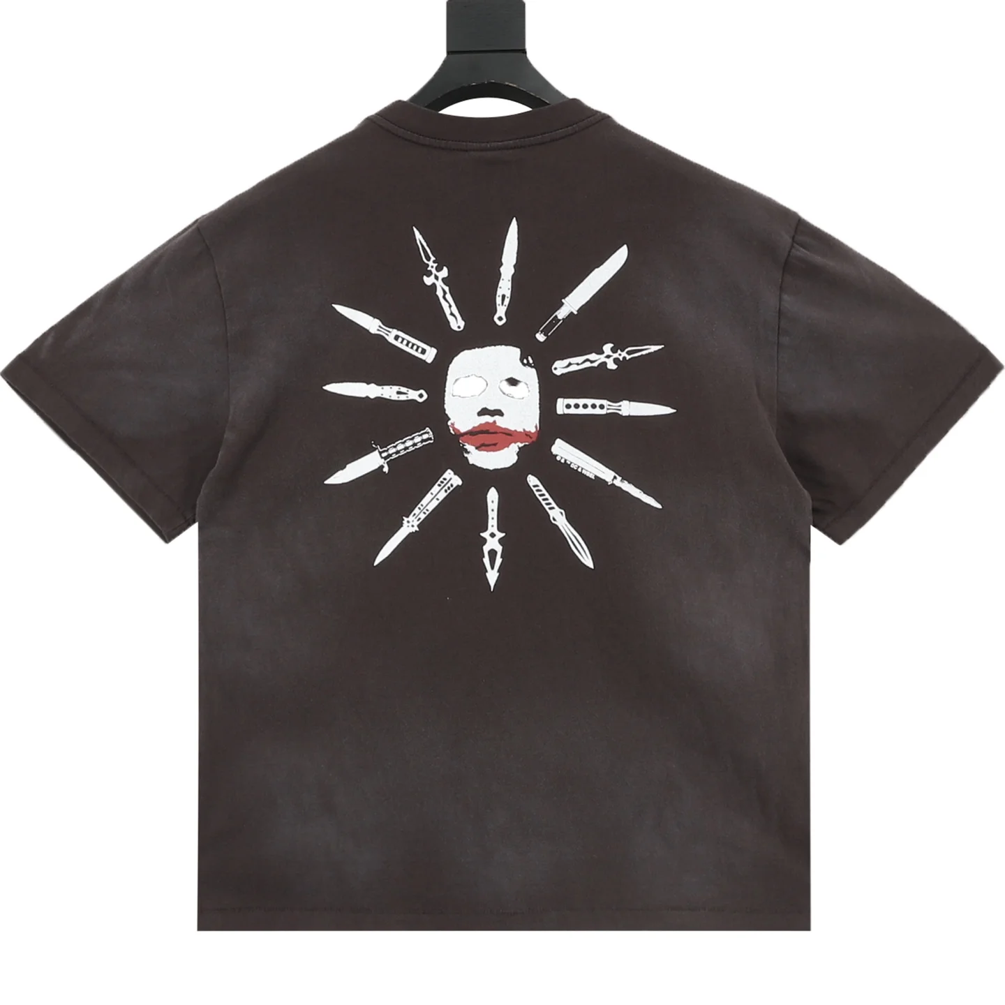 SAINT MICHAEL T-shirts & Vests Cotton (Black-White-Blue-Red) S-XL 130202606040400_89 - Image 2