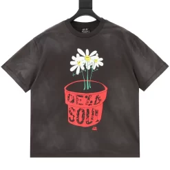 SAINT MICHAEL T-shirts & Vests Cotton (Brown-Red-White-Green-Yellow) S-XL 130202606040394_89