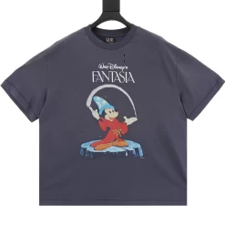 SAINT MICHAEL T-shirts & Vests Cotton (Gray) S-XL 130202606040402_89